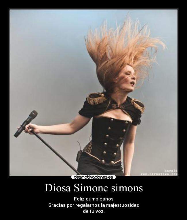 Diosa Simone simons -