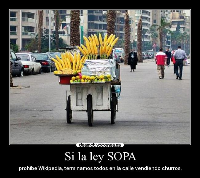 Si la ley SOPA - 