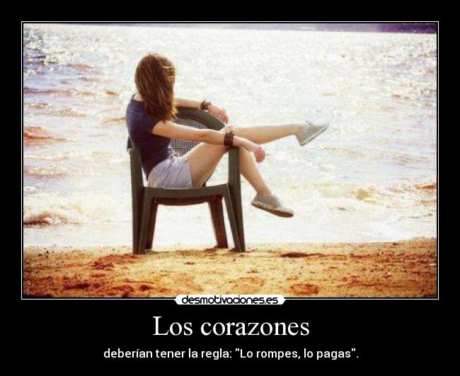 Los corazones -