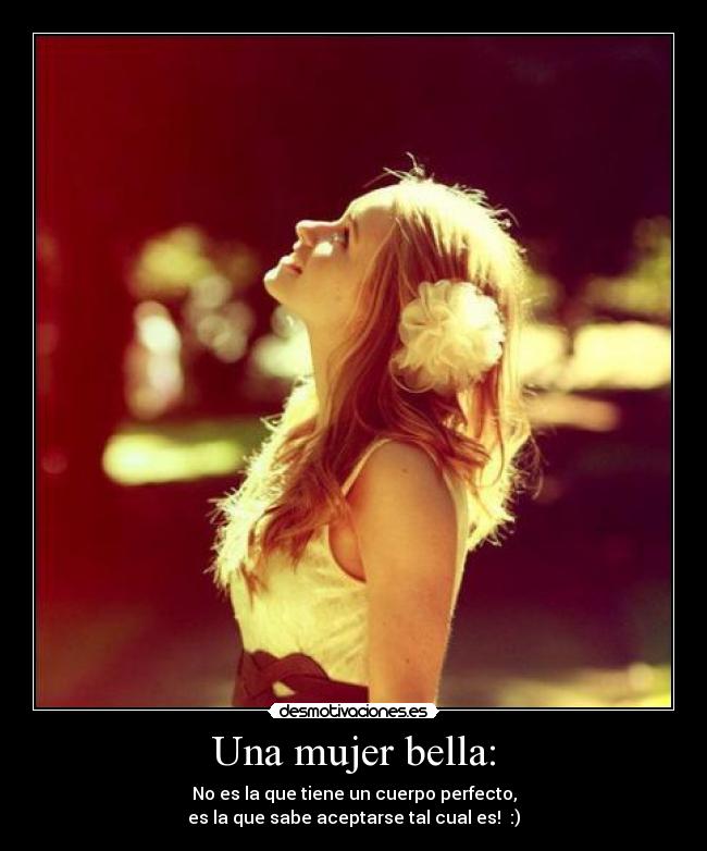 Una mujer bella: - 
