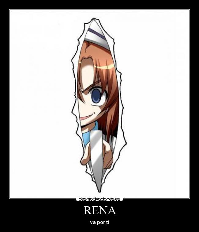 carteles rena higurashi desmotivaciones