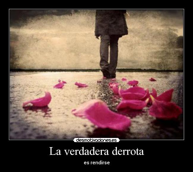La verdadera derrota - 