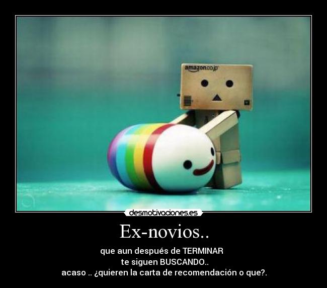 carteles exnovioz desmotivaciones