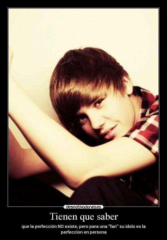 Tienen que saber - 