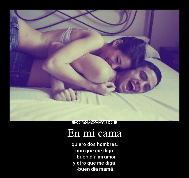 En mi cama -
