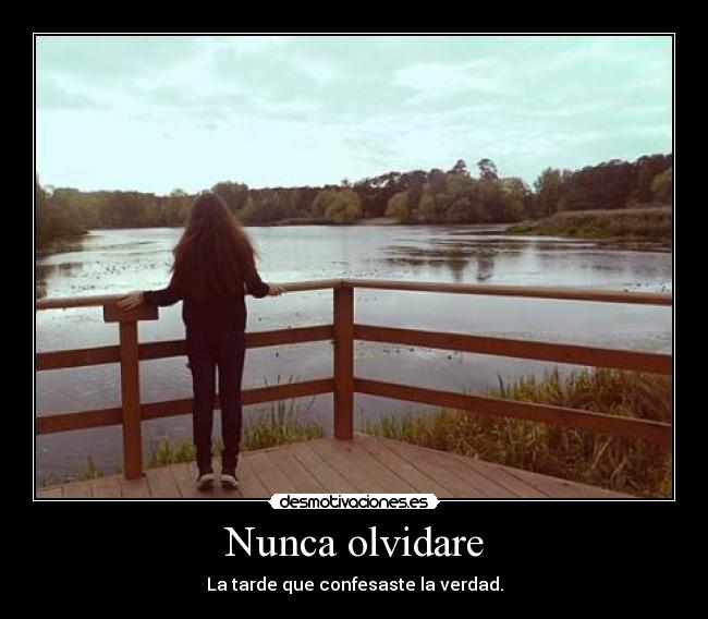 Nunca olvidare - 