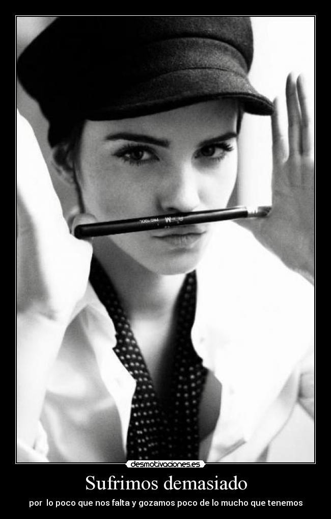 Sufrimos demasiado - 