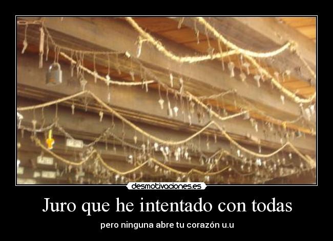 Juro que he intentado con todas - 