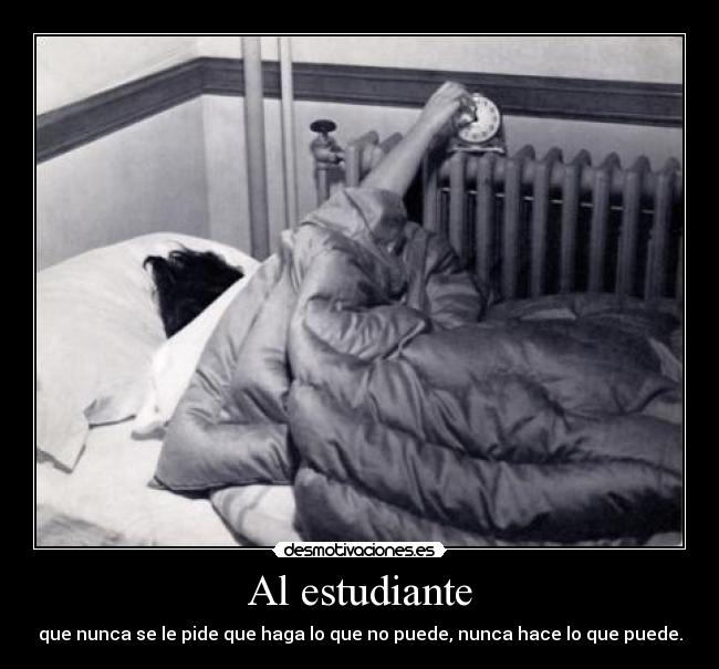 Al estudiante - 