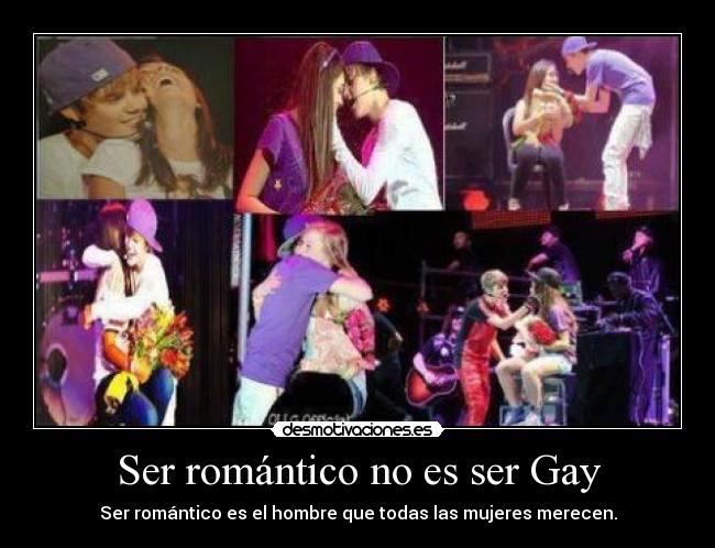 Ser romántico no es ser Gay -