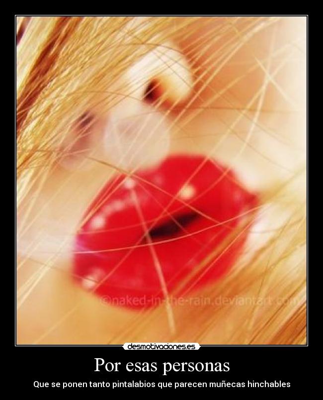 Por esas personas - 