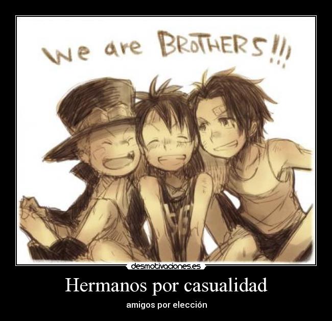 Hermanos por casualidad - amigos por elección