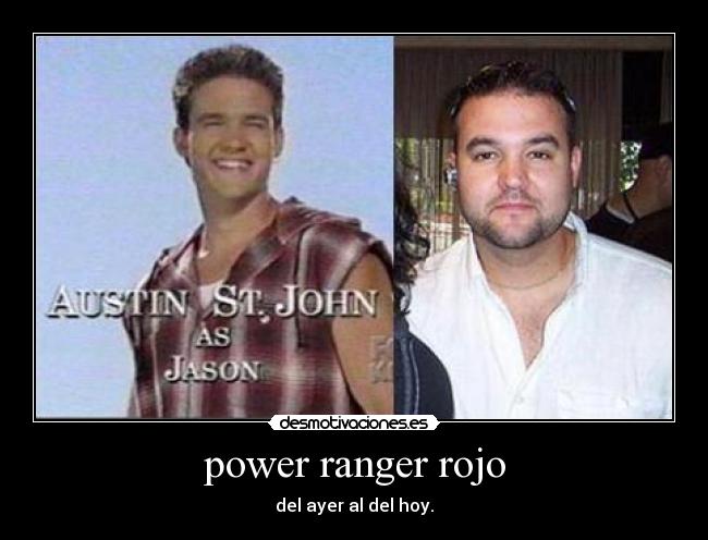 power ranger rojo -