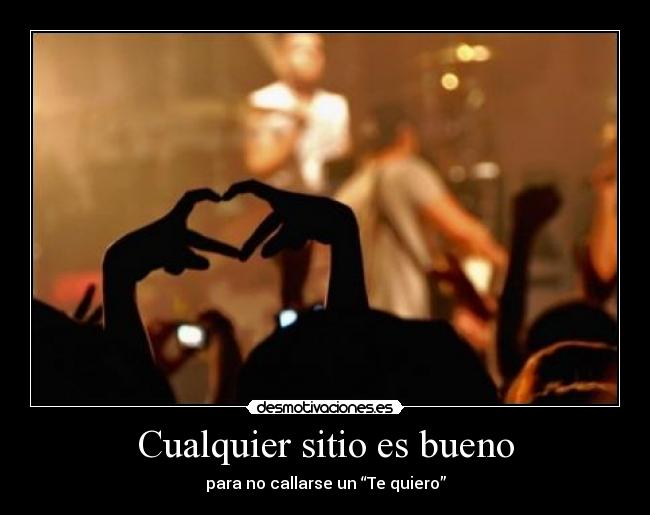 Cualquier sitio es bueno - 