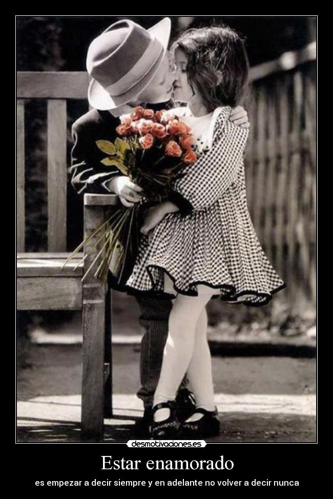 Estar enamorado -
