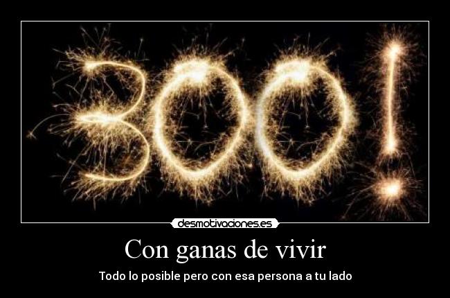 Con ganas de vivir - 