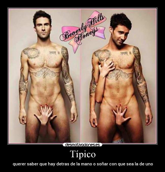 Típico - querer saber que hay detras de la mano o soñar con que sea la de uno