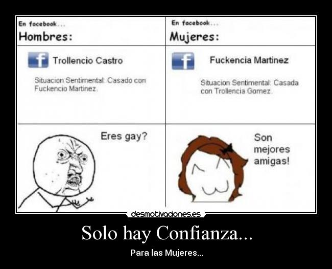 carteles confianza solo confianza desmotivaciones