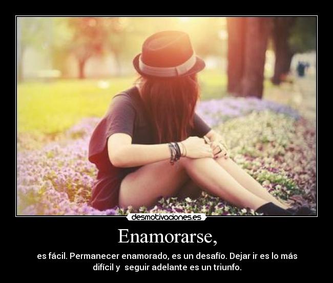 Enamorarse, -