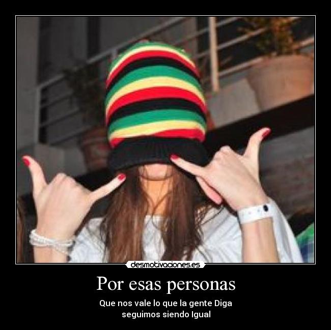 Por esas personas - 