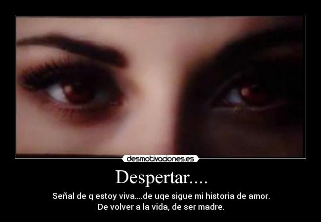 Despertar.... -