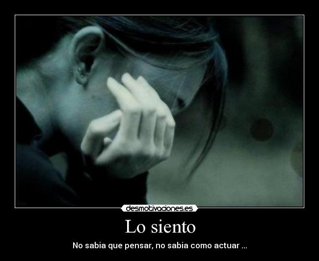 Lo siento - 