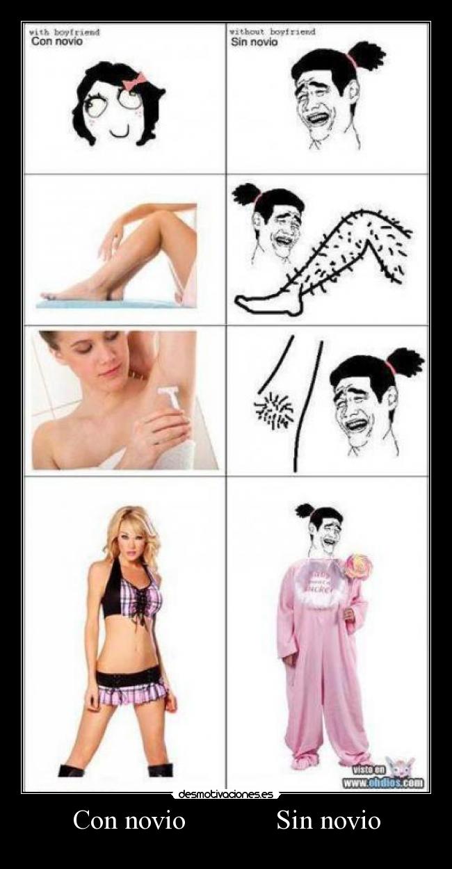 Con novio Sin novio -