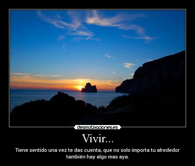 Vivir... -