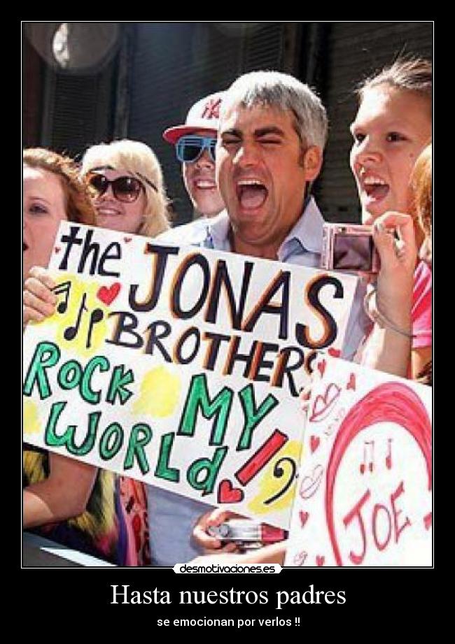 Hasta nuestros padres - se emocionan por verlos !!