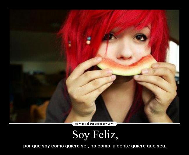 Soy Feliz, -