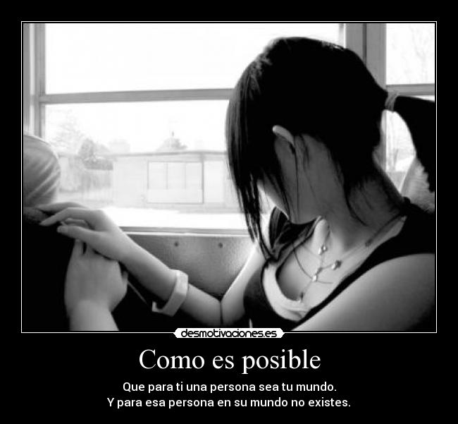 Como es posible - 