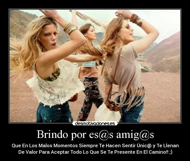 carteles amistad desmotivaciones