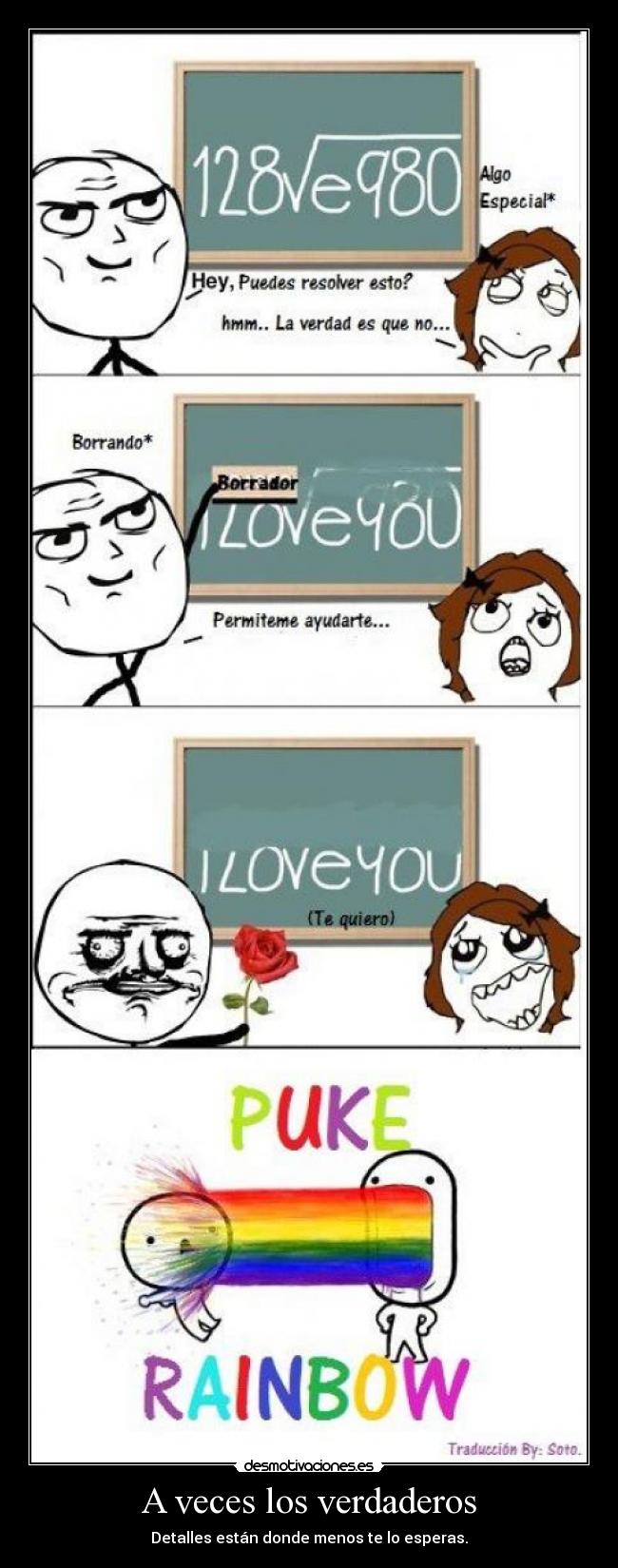 A veces los verdaderos -