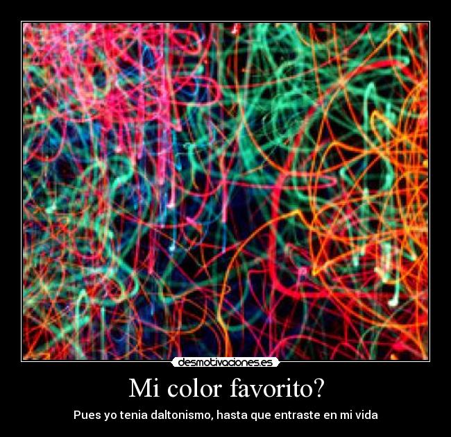 Mi color favorito? - 