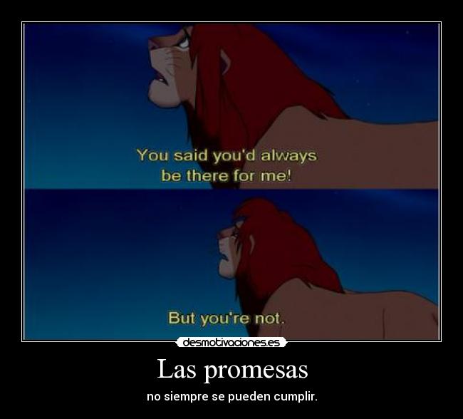Las promesas -