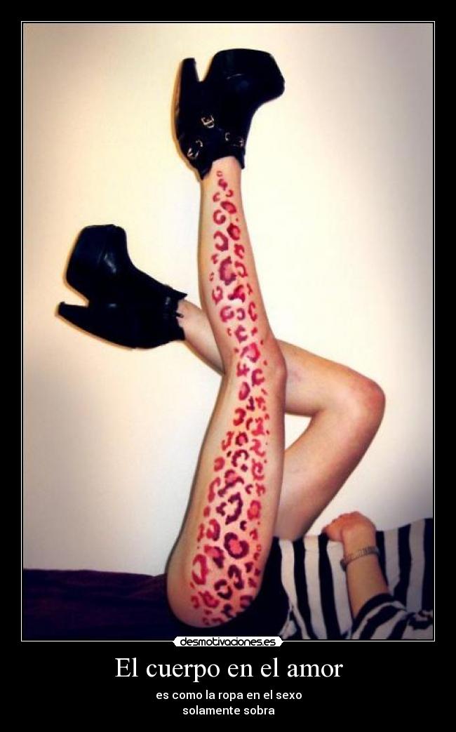 El cuerpo en el amor -