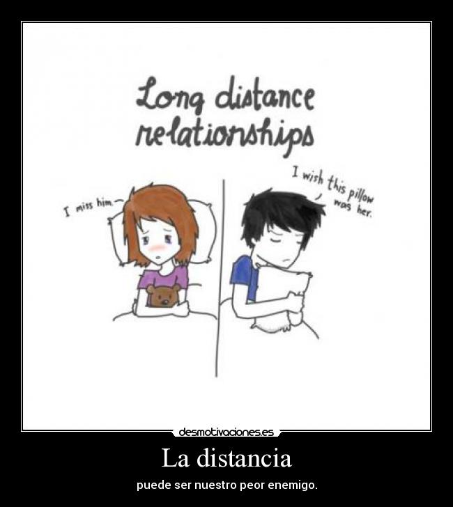 La distancia -