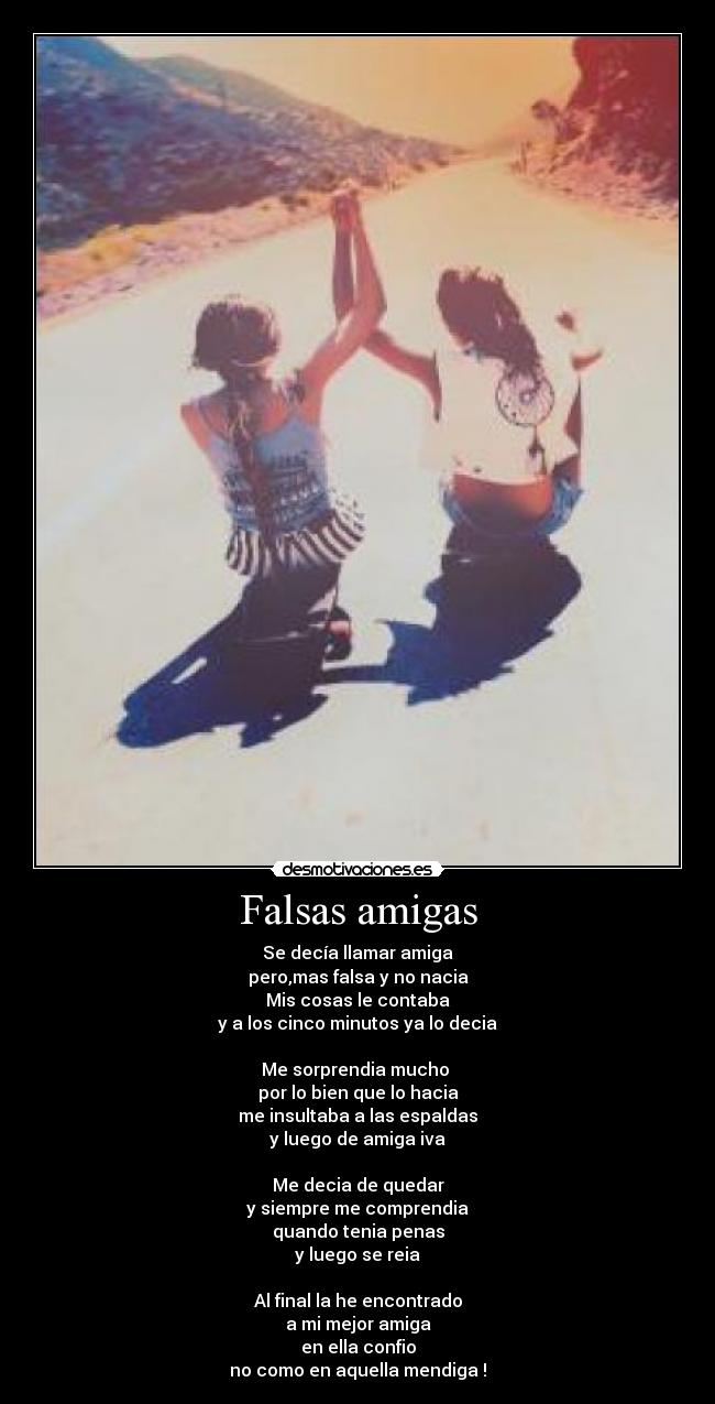 Falsas amigas - 