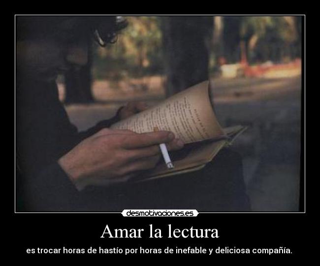 Amar la lectura -