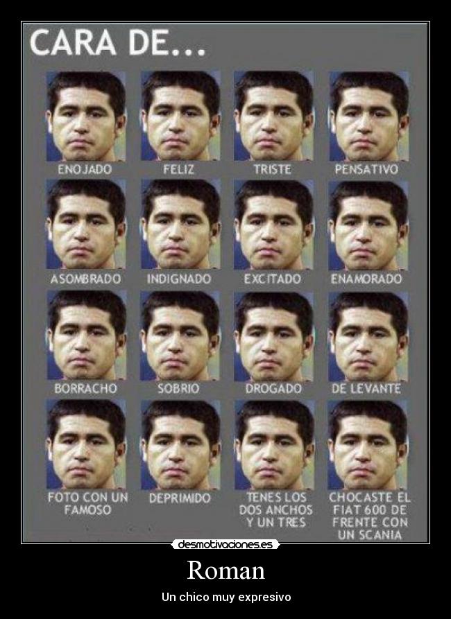 Roman - Un chico muy expresivo