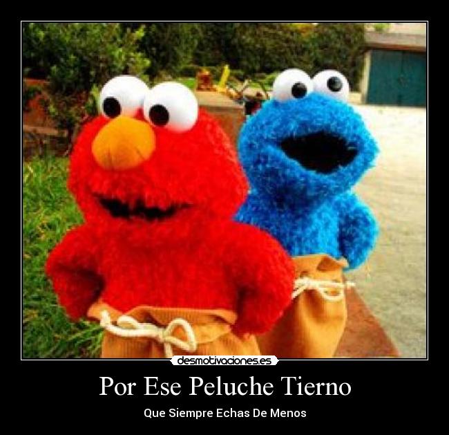 Por Ese Peluche Tierno - Que Siempre Echas De Menos