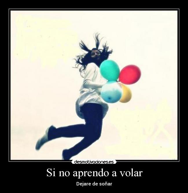 Si no aprendo a volar - 
