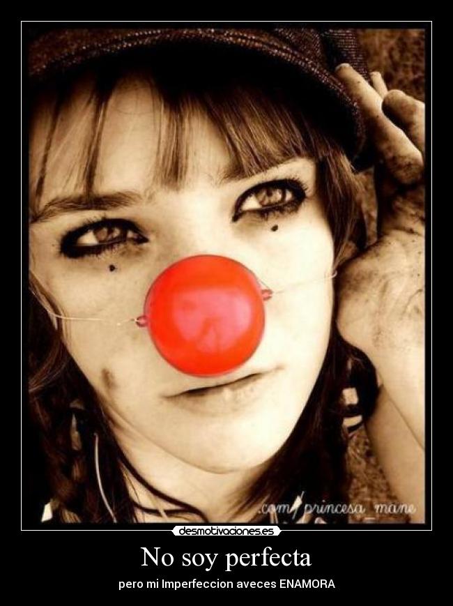 No soy perfecta -