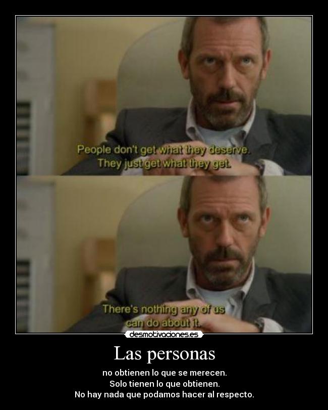 Las personas -