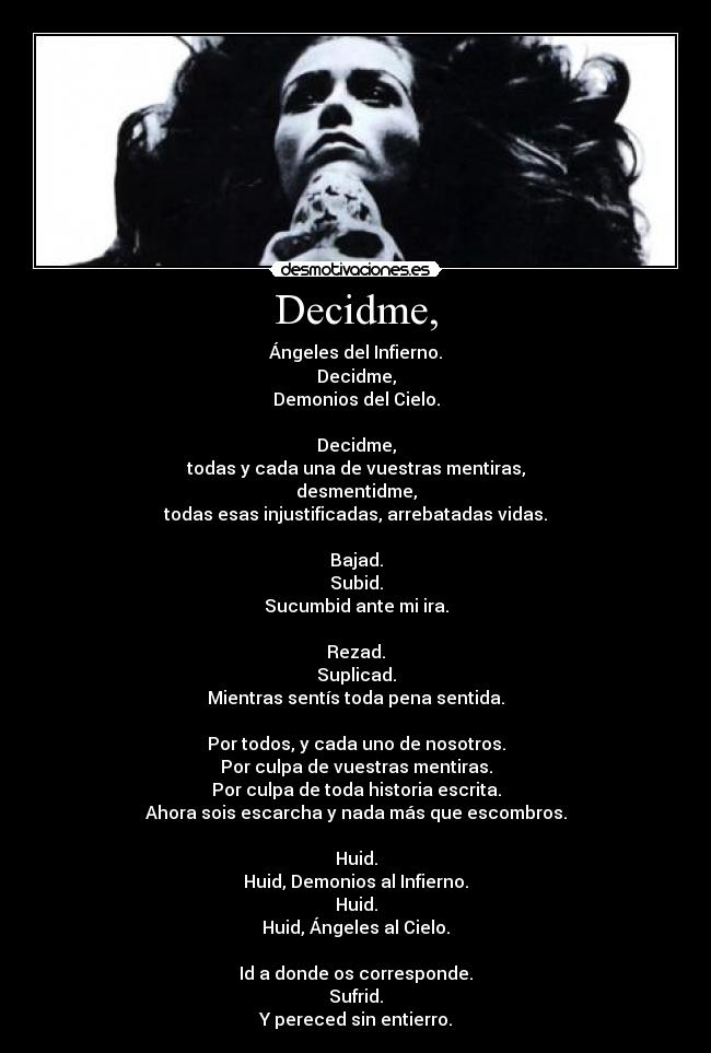 carteles nomiresaqui panoramicas poesiasmasterjosh angeles demonios desmotivaciones