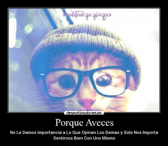 Porque Aveces -