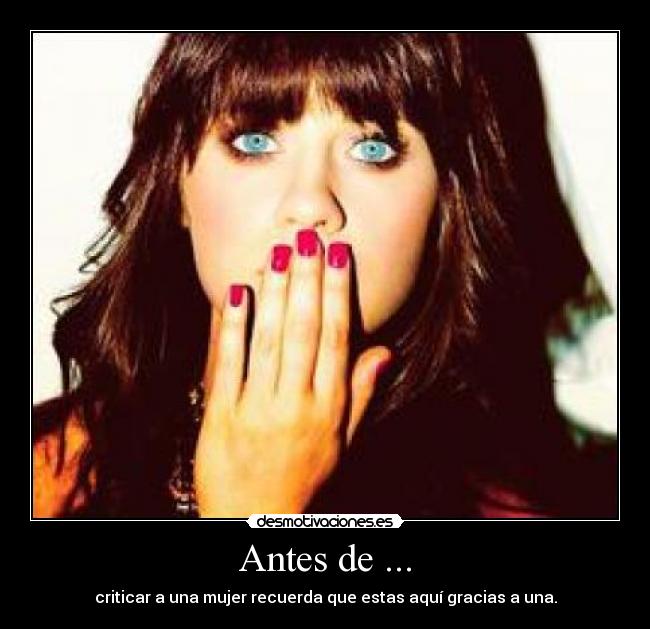 Antes de ... - 