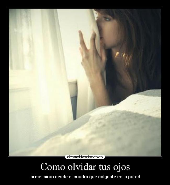 Como olvidar tus ojos - 