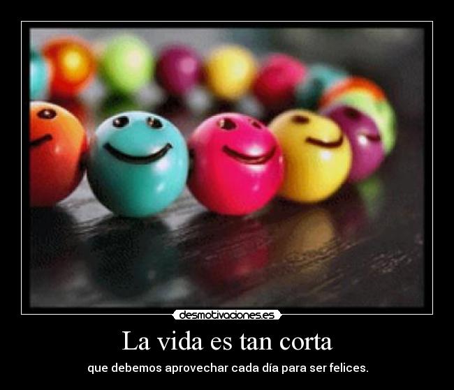 La vida es tan corta - 