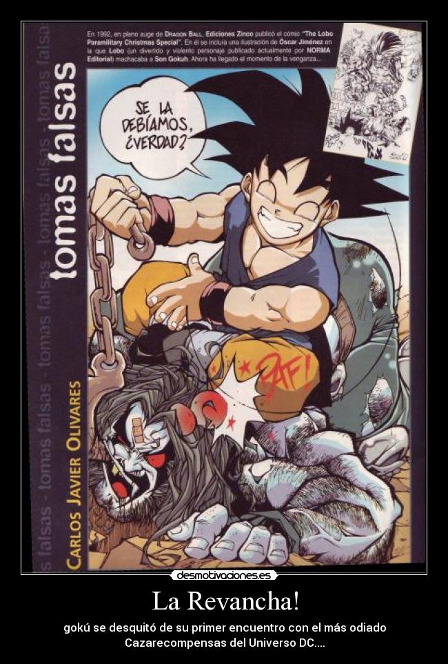 carteles goku desmotivaciones